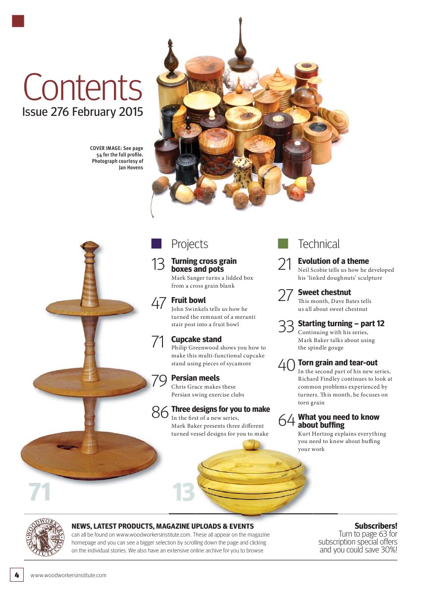 woodturning第276期