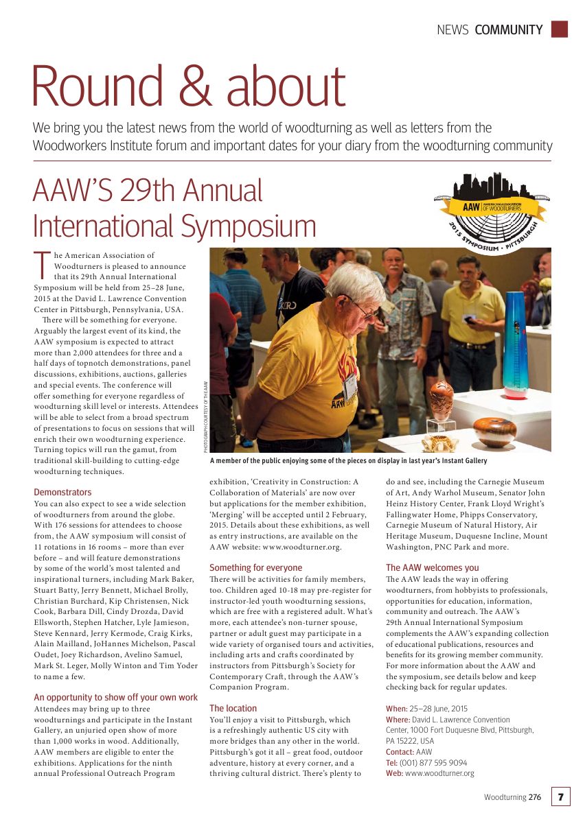 woodturning第276期