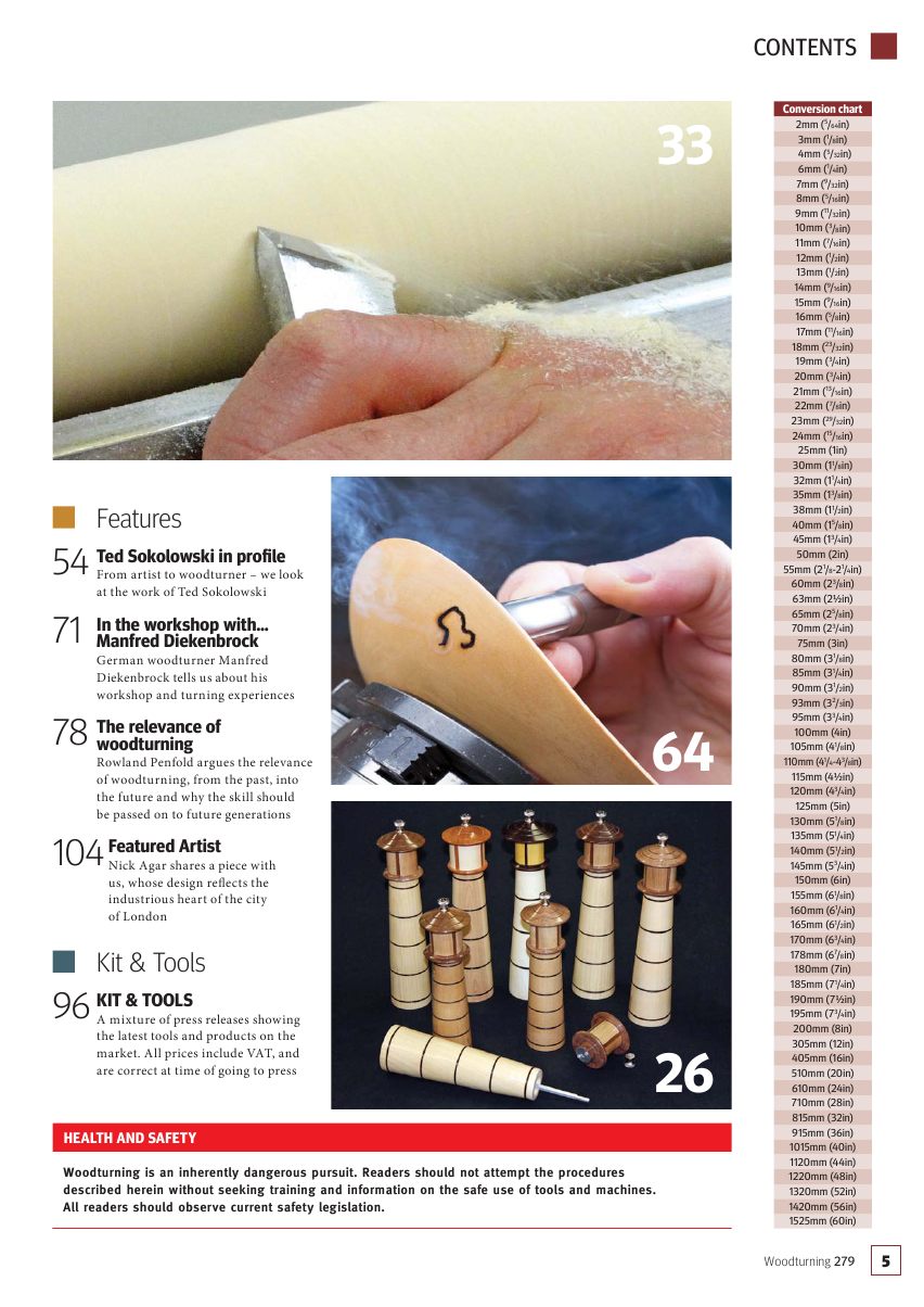 woodturning第279期