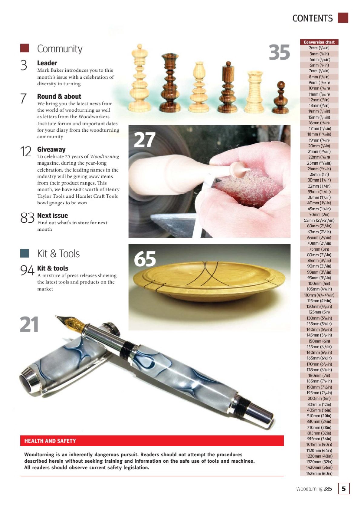 woodturning第285期