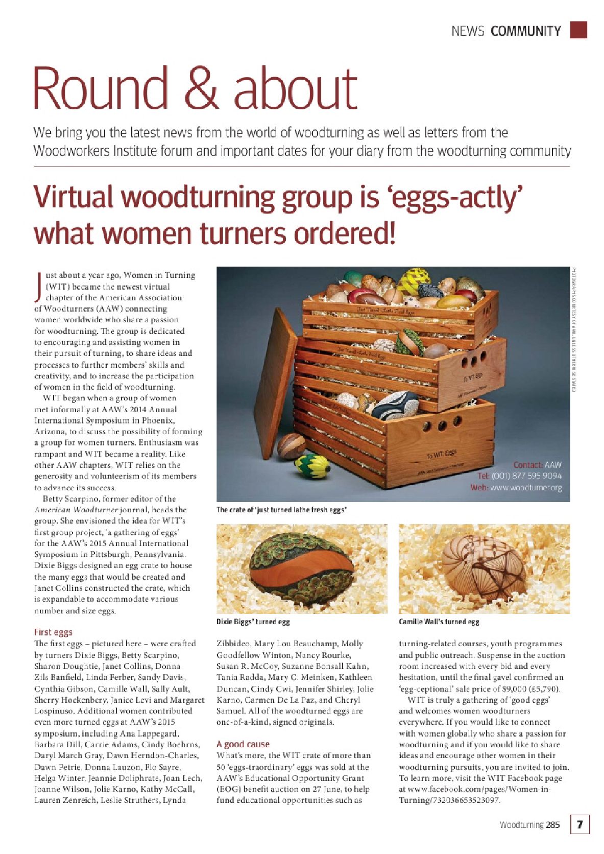 woodturning第285期