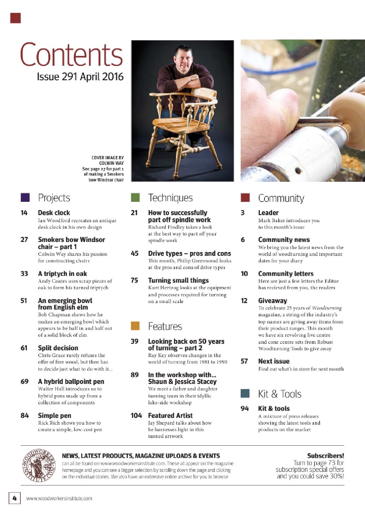 woodturning第291期