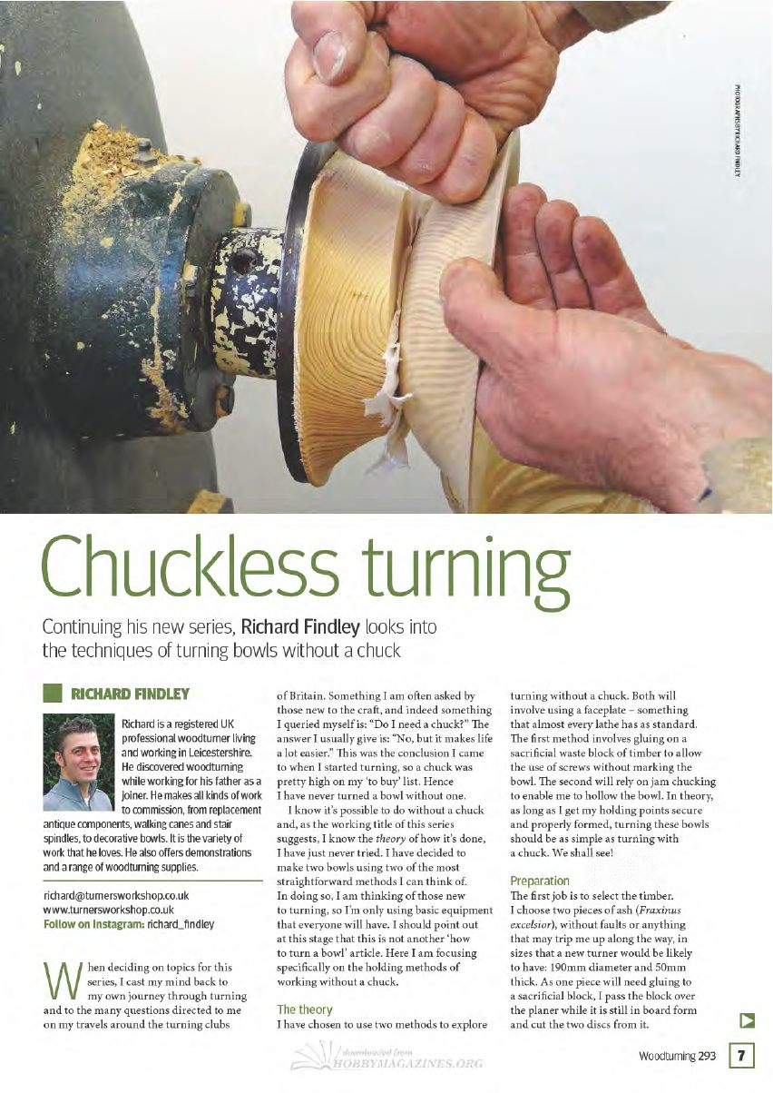 woodturning第293期