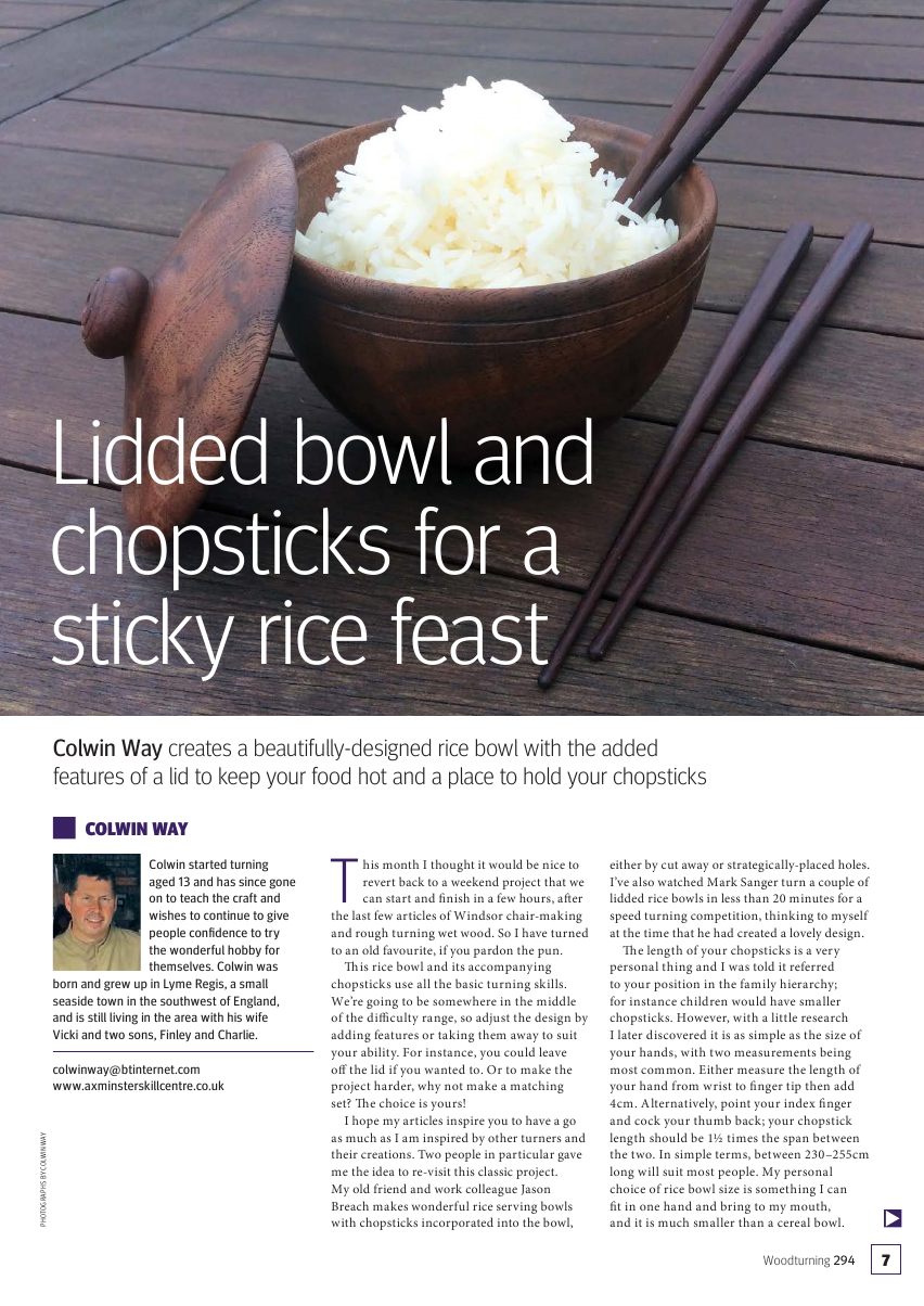 woodturning第294期