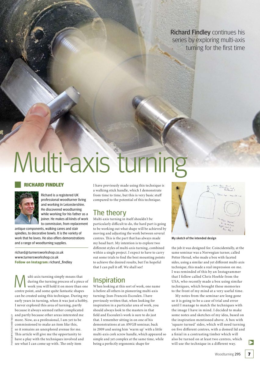woodturning第295期