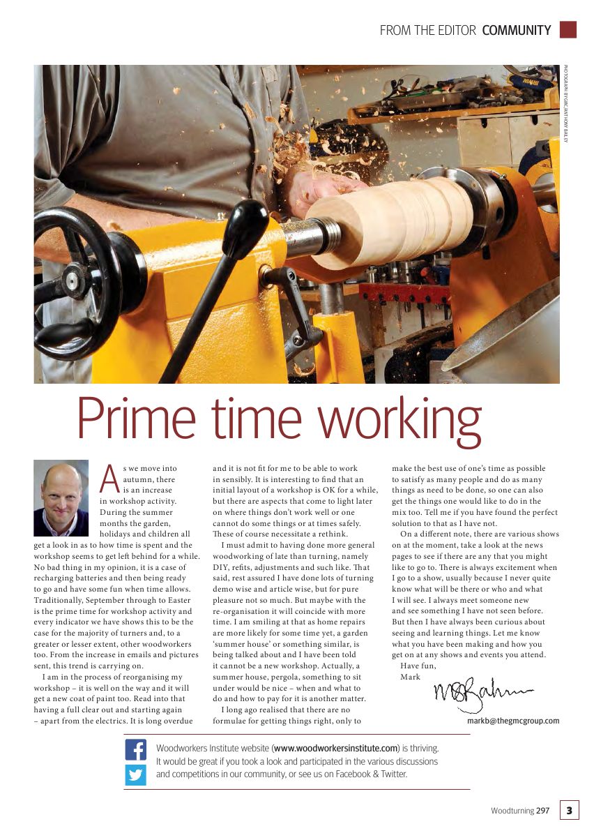 woodturning第297期