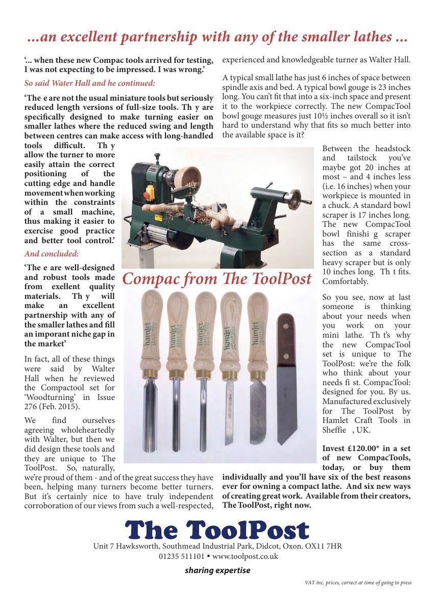 woodturning第307期