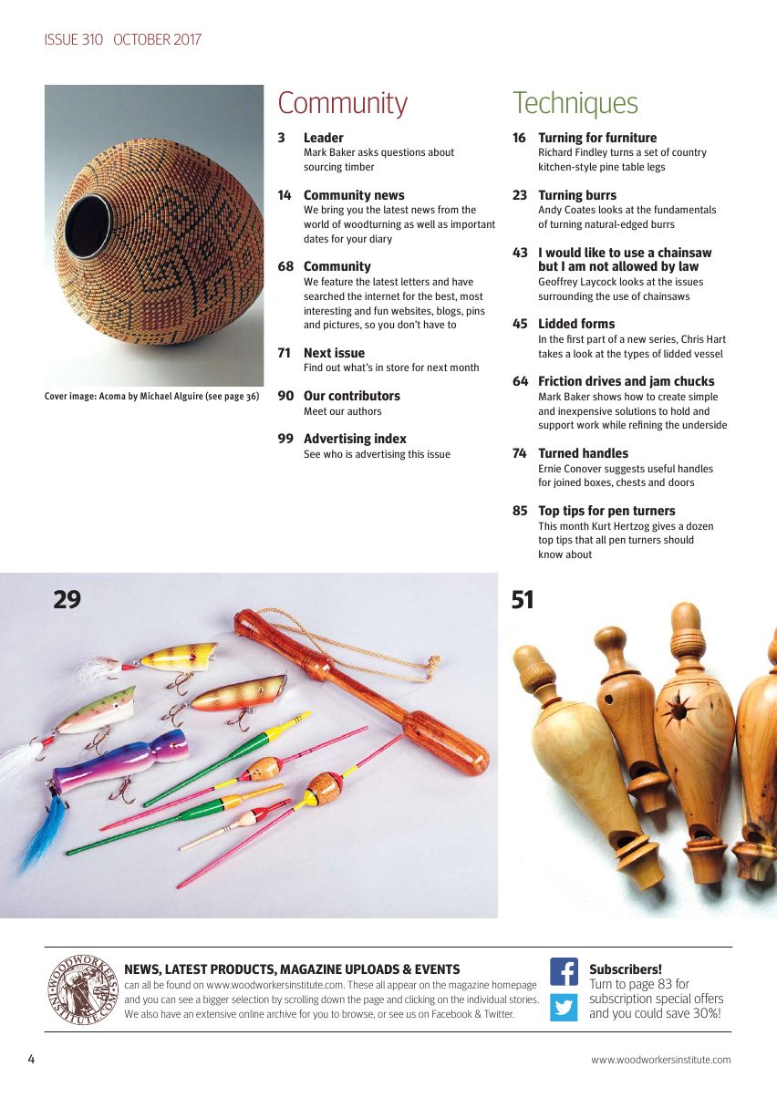 woodturning第310期