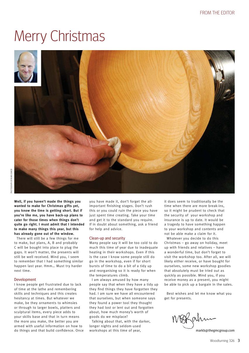 woodturning第326期