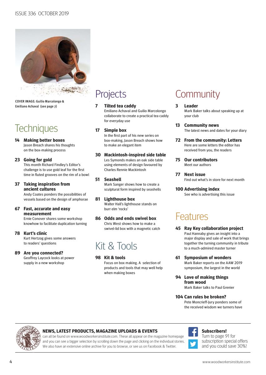 woodturning第336期