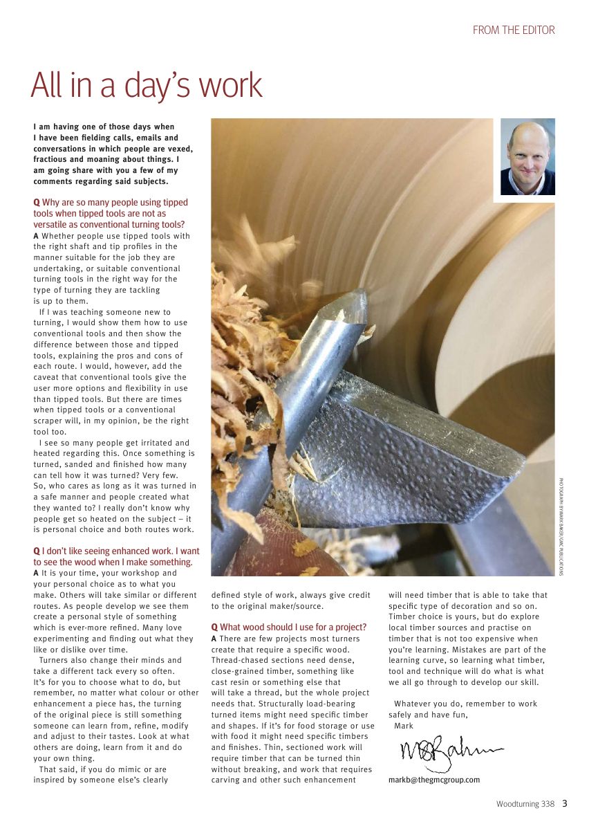 woodturning第338期