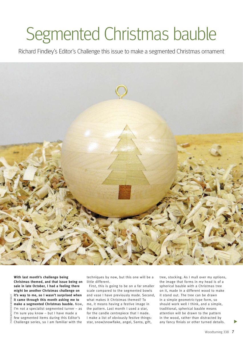 woodturning第338期