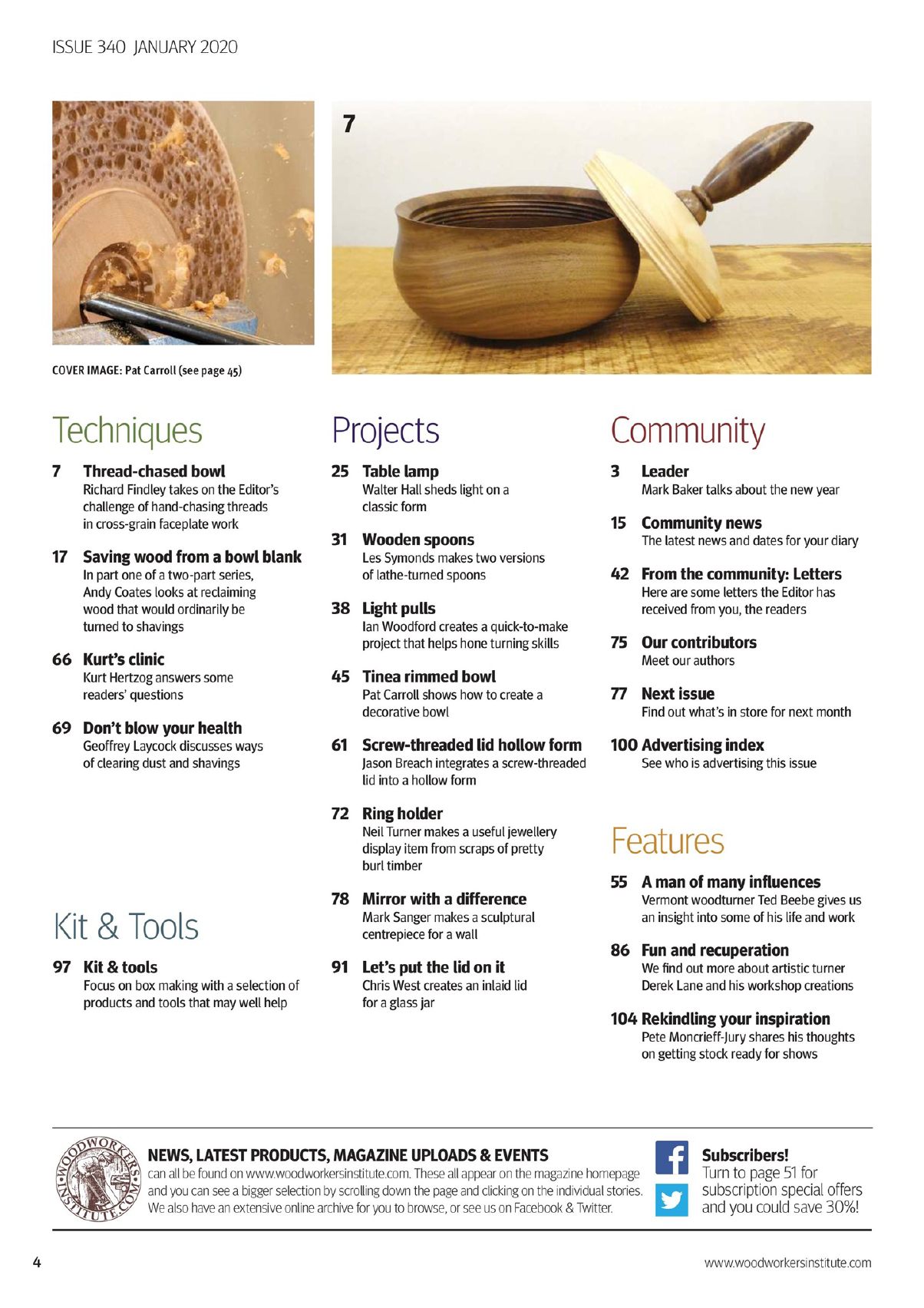 woodturning第340期