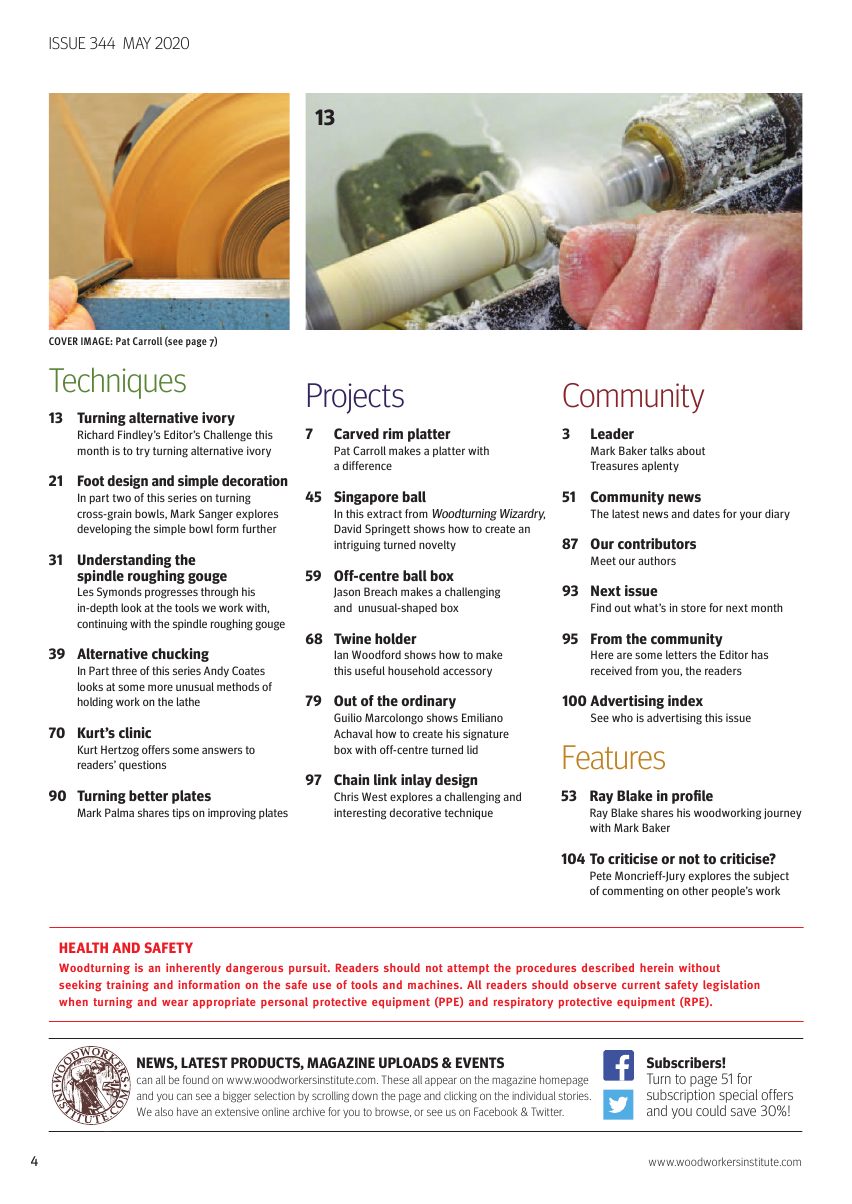 woodturning第344期