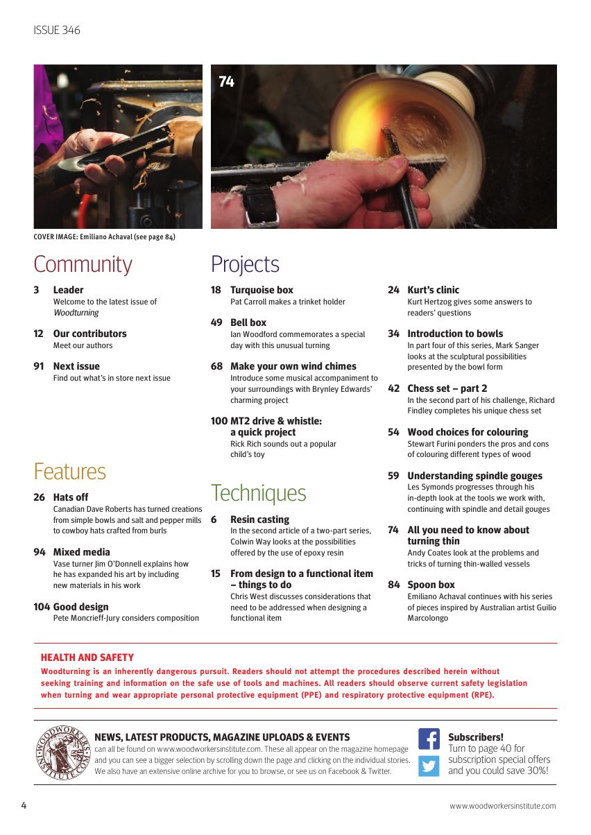 woodturning第346期