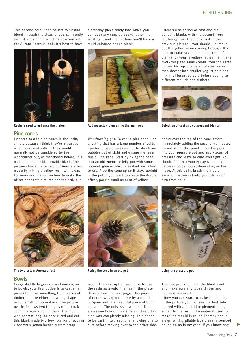 woodturning第346期