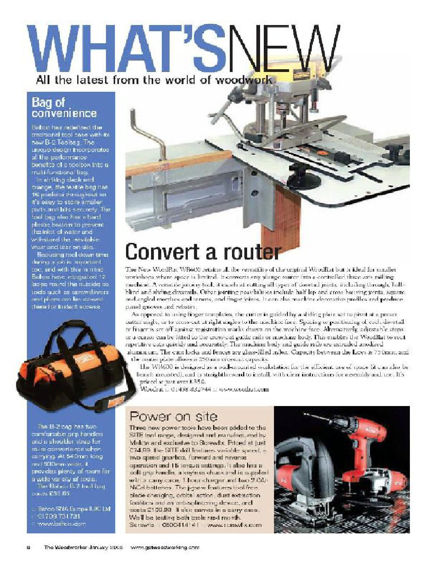 woodworking woodturner 2008年1期