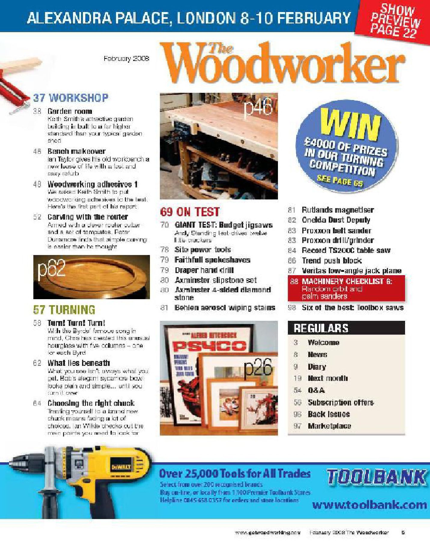 woodworking woodturner 2008年2期