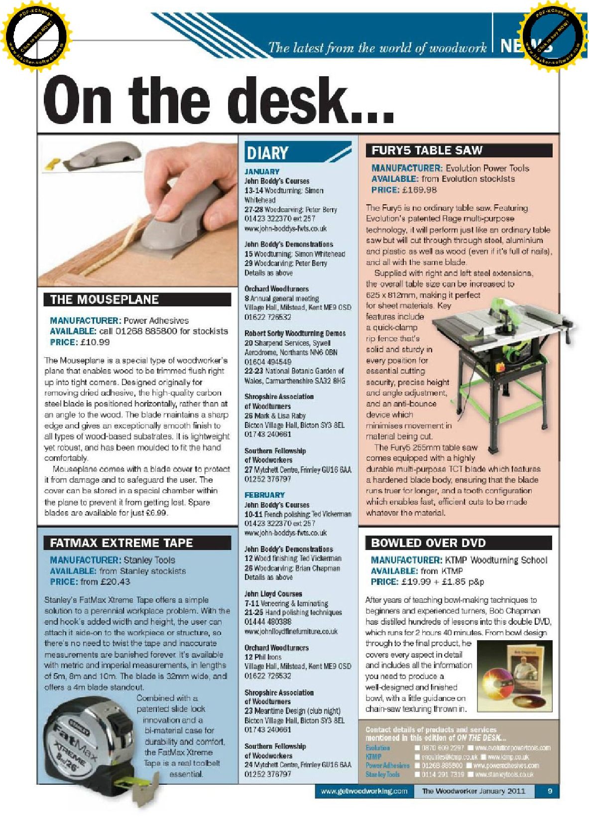 woodworking woodturner 2011年1期