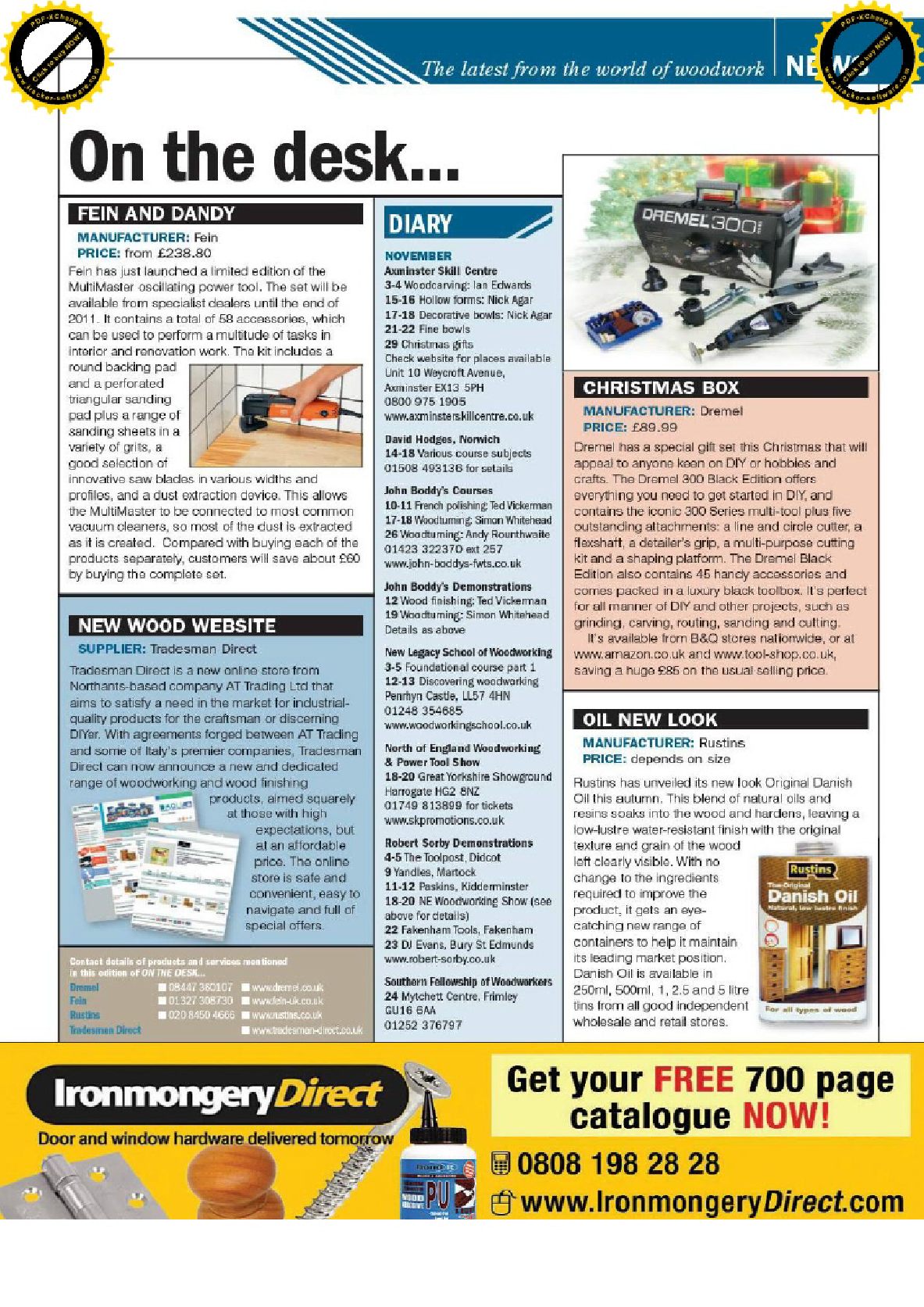 woodworking woodturner 2011年11期